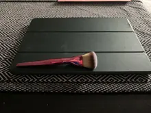 Mini Love-brocha de maquillaje en forma de corazón rosa, crema líquida suave en polvo, base, aerógrafo, cosmética, herramienta de belleza