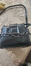 Ladies Handbag Bucket-Bags Hasp-Shoulder-Bag Chains Crossbody-Bag Small Female Retro