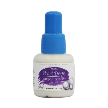 

Paint for creating pearls pearldrops, white mother of pearl 30 ml Wizzart