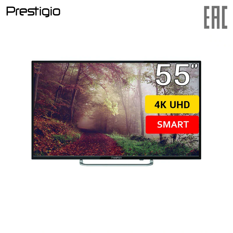 

Телевизор 55" Prestigio PTV55DS02Y 4K Smart TV