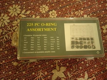 Anillos de goma de silicona de anillo O junta NBR VMQ FKM sellado O anillos arandela de nitrilo de oring conjunto Kit de surtido de conjunto de caja de anillo