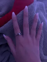 Anillo de compromiso de dos sirenas con perlas para mujer, joyería de boda, Color plata antigua, regalos de amor