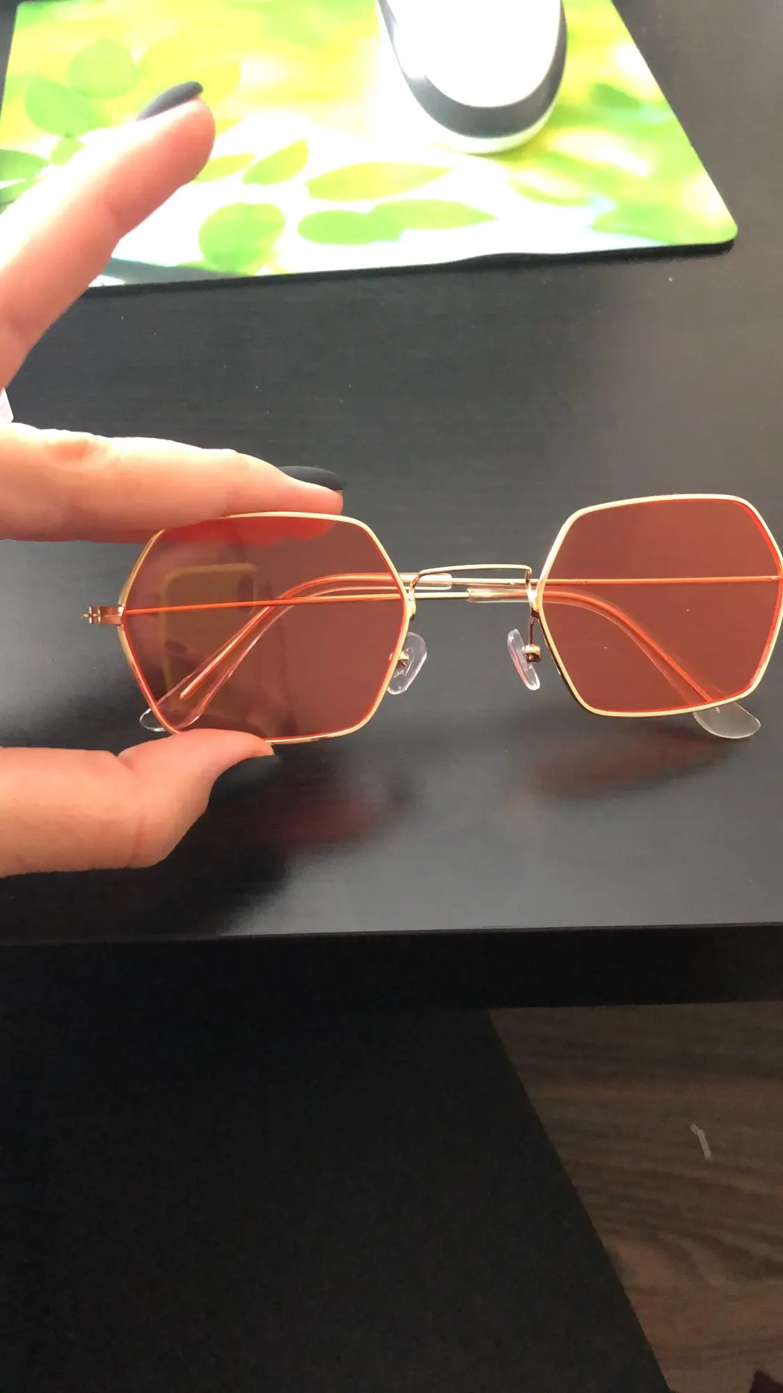 משקפי שמש מותג מוביל לנשים דגם 1809 photo review