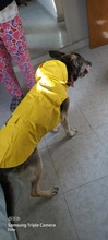 Impermeable para perro mascota impermeable perros grandes ropa de abrigo al aire libre chaqueta de lluvia reflectante Golden Retriever Labrador Husky gran poncho
