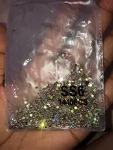 Diamantes de imitación sin adhesivo por calor súper brillantes, cristal AB, parte trasera plana, costura, strass y tela, prendas de vestir, decoraciones de pedrería, SS3-SS50