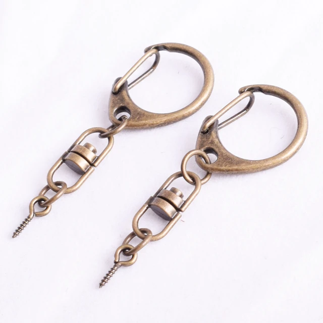 60mm 12pcs Lobster Claw Clasps Keychain Swivel Trigger Hook Clip Antique  Bronze Lanyard Snap Hook Lobster Clasp Bag Key Ring DIY - AliExpress