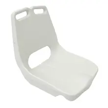 Кресло пластмассовое с ручкой, белое C12513-W