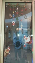 27Pcs Christmas Snowflake Window Sticker Christmas Wall Stickers Room Wall Decals Christmas