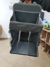 Organizador de almacenamiento de cama para bebé recién nacido, bolsa de almacenamiento colgante, organizador de Caddy para ropa de cama esencial para bebé, bolsa de almacenamiento de pañales