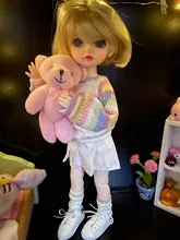 Muñeca BJD Shuga Fairy Rita 1/6, figuras de Anime de resina para niños, regalo sorpresa para niñas, conjunto completo de cumpleaños YOSD de 26cm