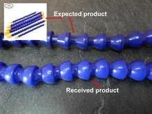 Nozzle Coolant-Pipes Water-Oil Plastic Flexible Round 1/4 500mm Flat 3/8