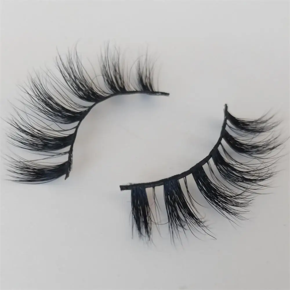 LOVE THANKS Wholesale 30 Pairs 3D False Faux Mink Eyelashes Dramatic High Volume Mink LashesCriss-cross Strands Make-up S17