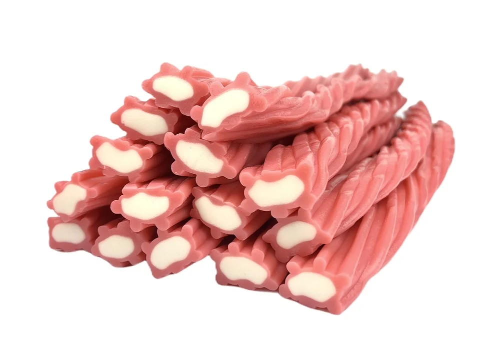 Marmalade sticks maxi jugs strawberry (pink) Fini 500 gr. afbeelding