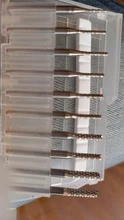 10 Uds 0,8-3.175mm PCB de carburo juego de cortadoras de fresado 3.175mm vástago de maíz Molino de extremo fresadora cortador Bits de corte CNC herramientas de fresado