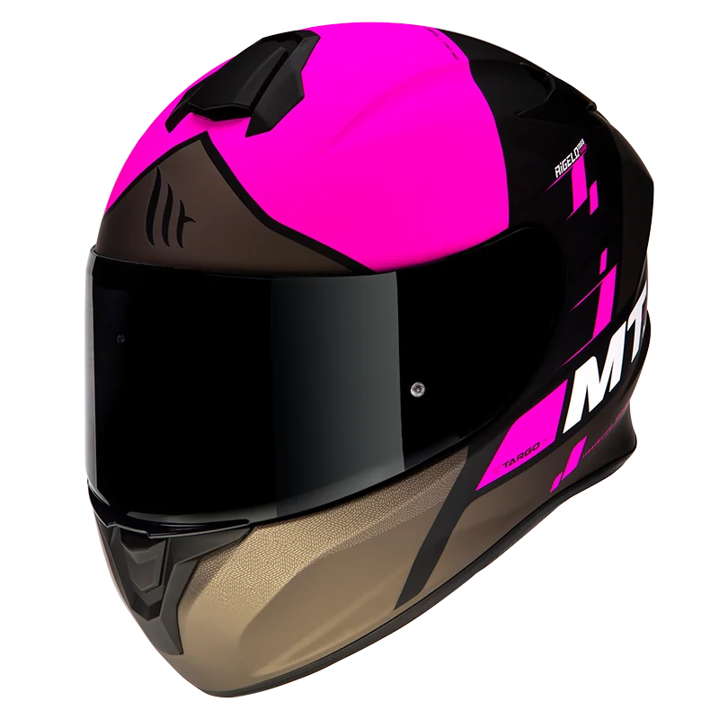 Motorhelm, Motor Accessoires, Motorfiets Helm, Merk Mt Targo Rigel  Roze|Helmets| - AliExpress