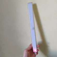 Cabinet-Light Led-Sensor Kitchen-Closet-Stairway Bedroom Magnetic Rechargeable USB 60