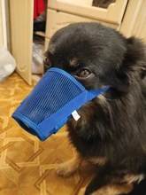 De policarbonato para perros ajustable máscara ladrar morder de la boca de malla boca aseo Anti deja de masticar