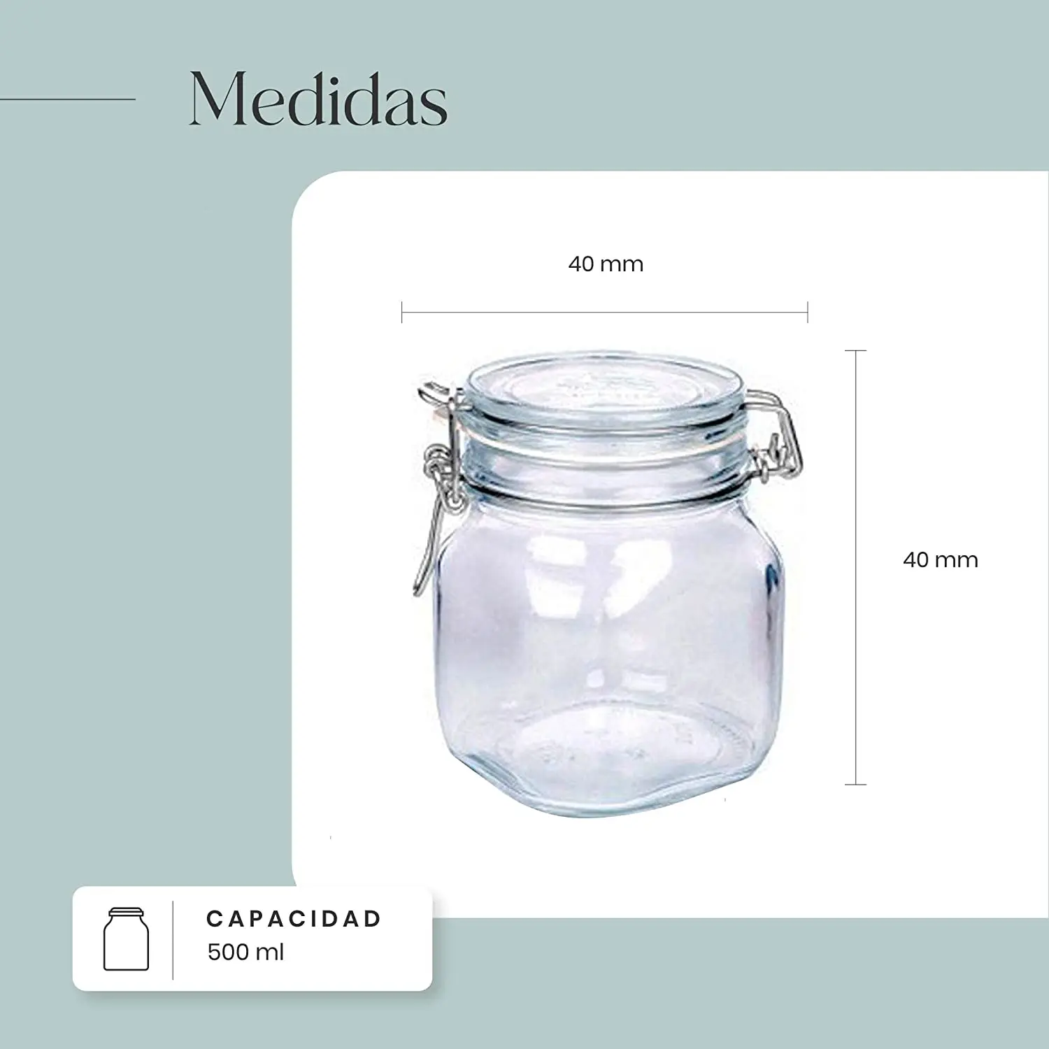 Bormioli Hermetic Glass Storage Jars