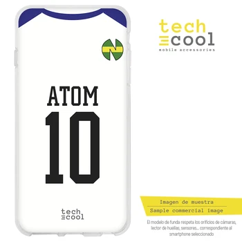

FunnyTech®Stand case for Samsung Galaxy Note 10 Silicone Lite l T-shirt Oliver Atom Oliver and Benji