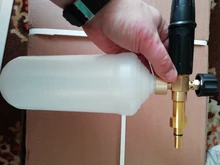 Generador de espuma para nieve, boquilla de espuma para pistola de jabón, espuma de lavado para coche BOSCH, arandela de alta presión