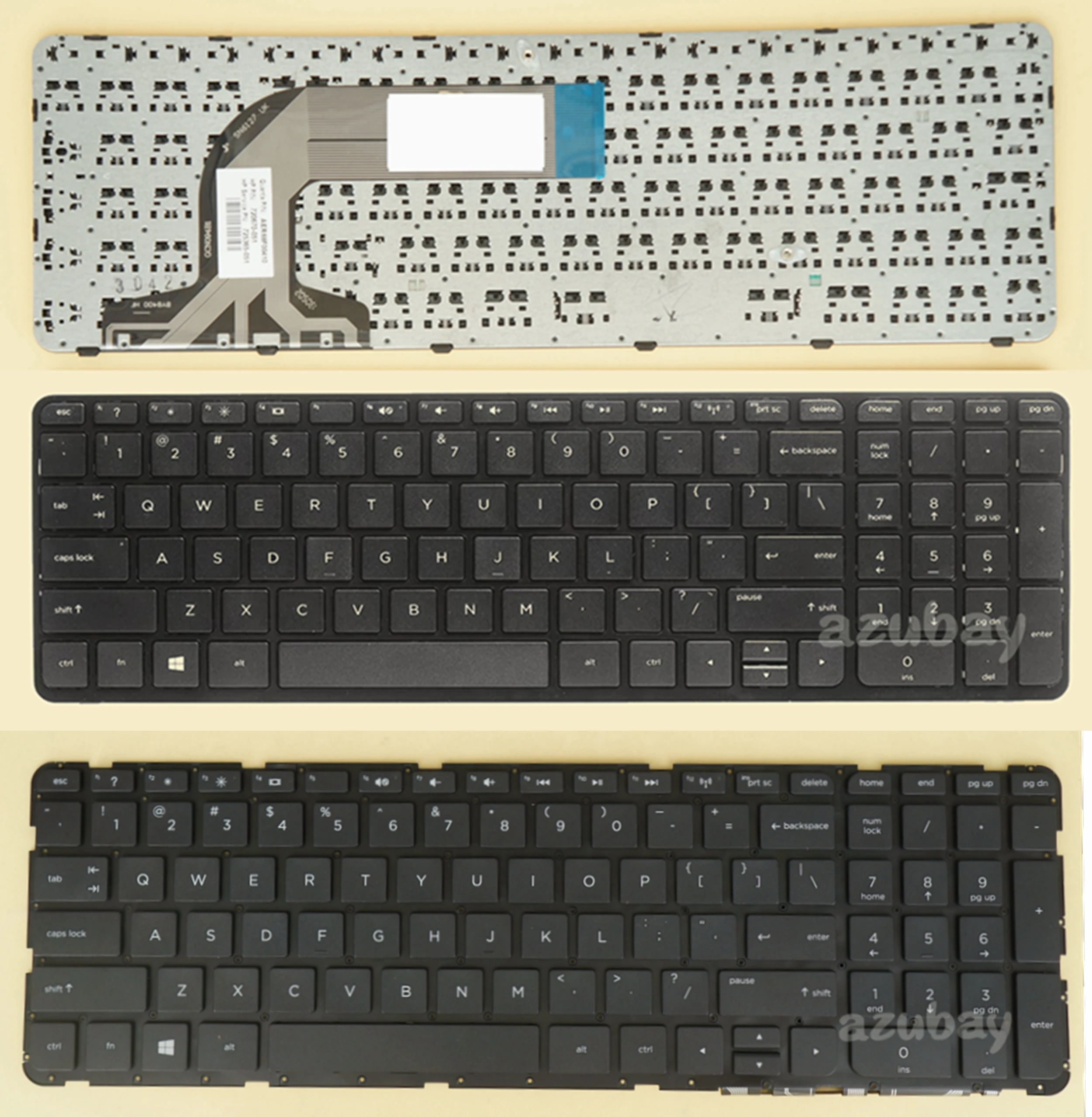 Клавиатура US для HP Pavilion 17-e 17- e140us e141nr e143nr e144nr e146nr e146us e147cl e147nr e149nr e150nr e151nr e155nr |