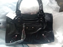 Bolso europeo de cuero PU para motocicleta para mujer, bandoleras cruzadas con remaches y borlas