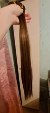 AliLeader-extensiones de pelo largo y recto para mujer, 16 pinzas, negro Natural, 6 unids/set, 22 pulgadas, pelo sintético