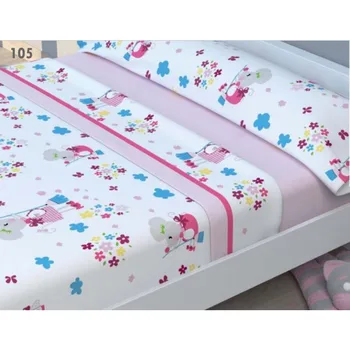 

Roomers-Sheet Set 3 piece set polycotton, 105 cm bed, 5404825 Ratita smug pink Colour