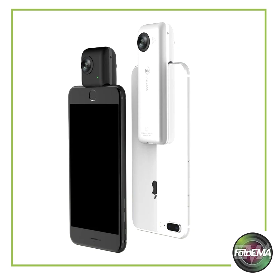 - Insta 360Nano SVideo Smarthphone Apple Iphone Lightning Zoom 20 MP Picture Gyroscopic Stabilizer