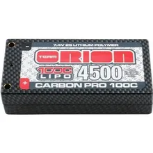 Аккумулятор Team Orion Carbon Pro Shorty Pack Li-Po 7.4В 2S 100C 4500мАч