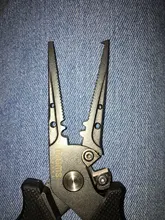 Booms Fishing-Alicates de pesca de acero inoxidable F07, cortadores de trenzas, crimpadora, removedor de anzuelos, herramienta de equipo de pesca resistente al agua salada