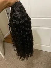 Vanlov brasileño agua Diadema con ondas Peluca de cabello humano sin costuras completa máquina pelucas de cabello humano Remy peluca y bufanda para las mujeres negras