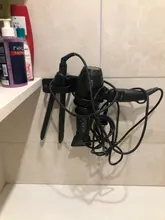 Holder Shelf-Hanger Rack-Stand Storage-Organizer Hair-Dryer Bathroom-Supply Wall-Mounted