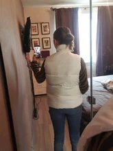 2019 Otoño Invierno mujeres chaleco mandarín collar sin mangas abrigo corto mujeres chaqueta chaleco femenino de talla grande chalecos para mujer