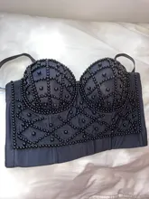 Camisole Top Corset Crop-Top Slim High-Waist Gothic Sexy Women Solid Fashion Commute