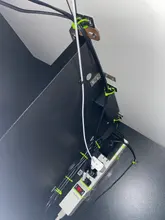 Mount-Clip Cable-Tie-Base Glue Removable Wall-Holder Zip-Tie Self-Adhesive Black Green