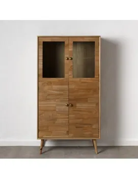 

SHOWCASE 4 DOORS LIFELIKE DM-MADERA 80X40X150 CM
