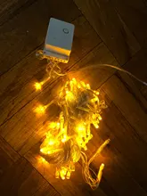 Lamps Led-String-Light Festoon Christmas-Decoration Outdoor Garland Party Waterproof