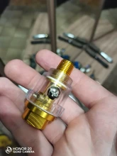 Lubricator Hose Compressor Pipe FILTER Oiler Pneumatic-Tool In-Line Oiling for And 