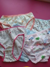 Ropa interior de algodón para niñas, bragas cortas para niños de 2 a 12 años, 12 Uds. Por lote