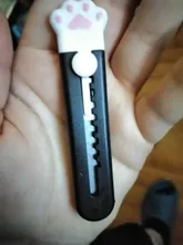 Sharkbang-Mini cuchilla para arte de zanahoria, sobres de papel de oficina, cuchilla para arte, papelería escolar