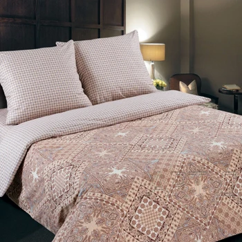 

Bed linen from poplin 4506/1 "Italy" production Russia Ivanovo