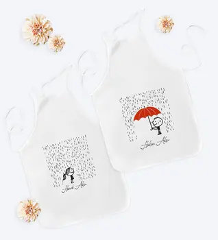 

Personalized Dual Dear Themed Kitchen Apron-10