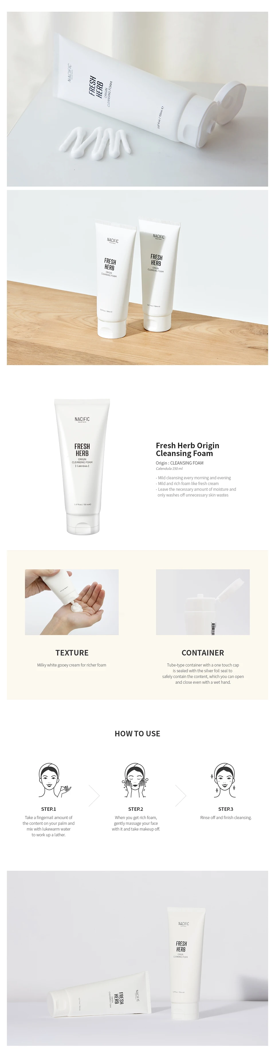 nacific face wash