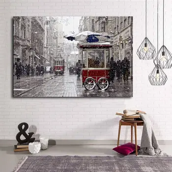 

Istanbul Taksim Canvas Table