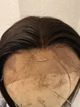 Luvin-pelucas de cabello humano para mujeres negras, barato, 180, 250 de densidad, 30, 40 pulgadas, liso, sin pegamento, Frontal, brasileño