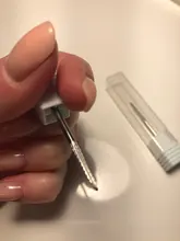 Broca de carburo de tungsteno Spear para manicura, brocas rotativas de 3/32 , accesorios para decoración de uñas