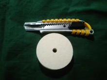 4 pulgada de lana pulido bruñido rueda pulidora disco almohadilla para pulidor de coche accesorios de Auto pulidor de pulido de 80mm