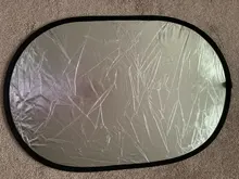 Oval-Camera Photo-Accessories Collapsible-Reflector Multi-Photography Silver Portable