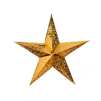 

Star decoration large gold (60 cm)
